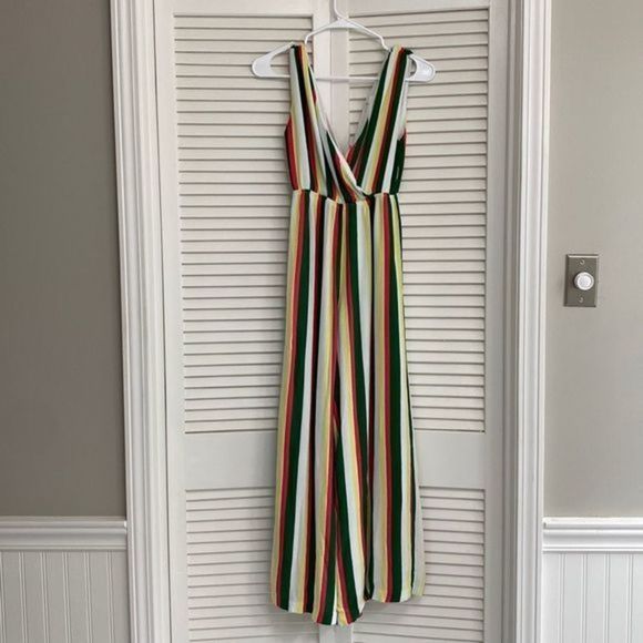 Line & Dot Pants Jumpsuit - Picture 4 of 10